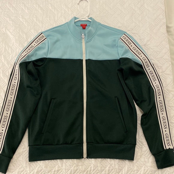 Guess Zip Up Sweat Jacket - Picture 1 of 4